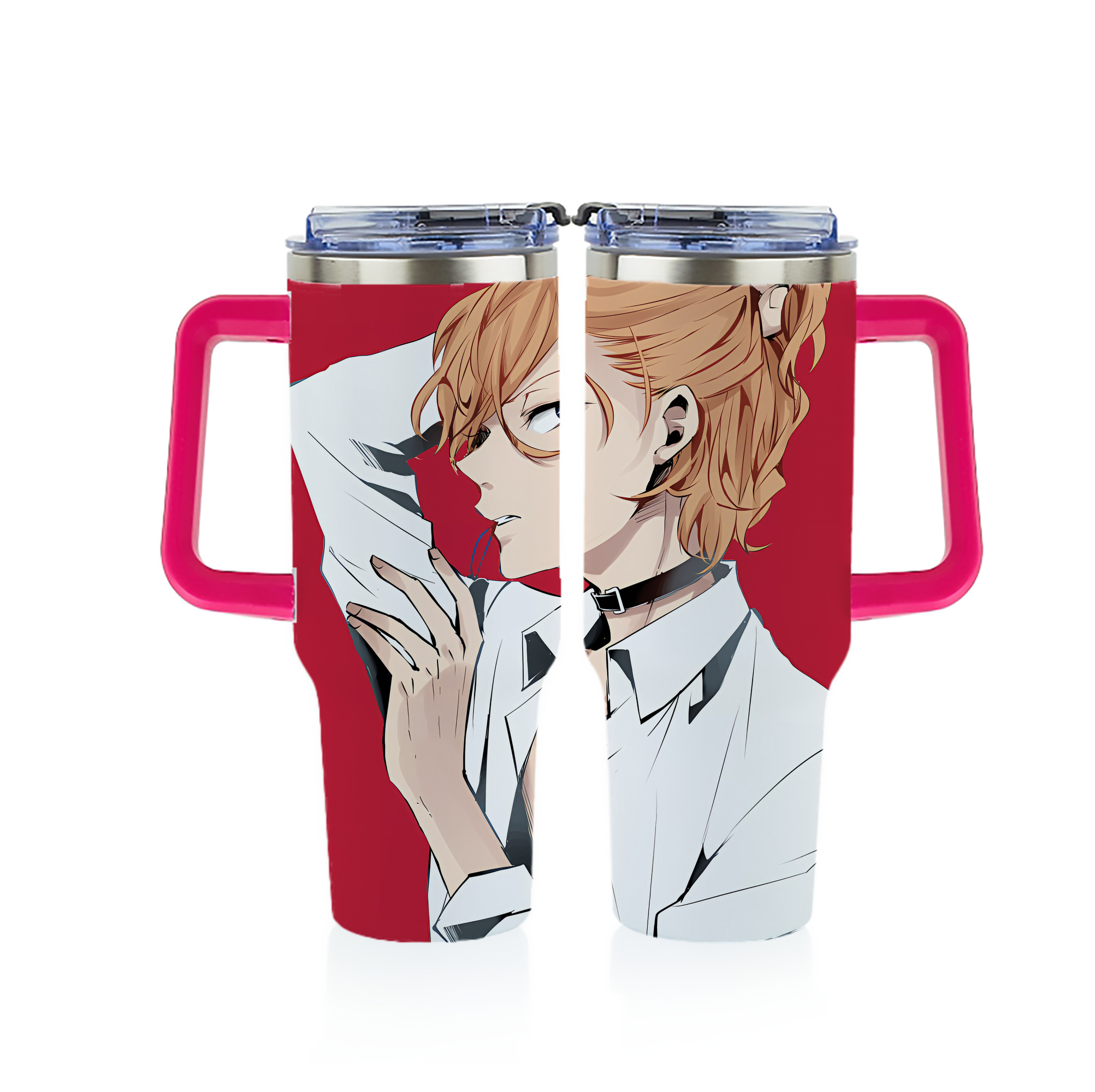 （画像用） 文豪ストレイドッグス Bungo Stray Dogs 1200ｍLフルプリント車用タンブラー